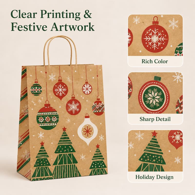 Clear Printing and Festive Artwork