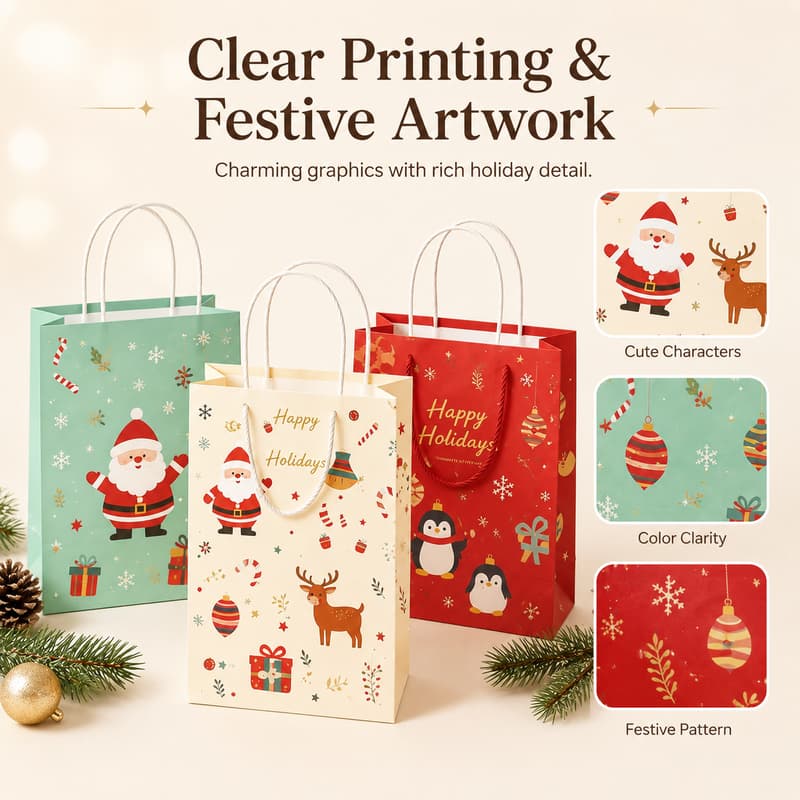 Clear Printing and Festive Artwork