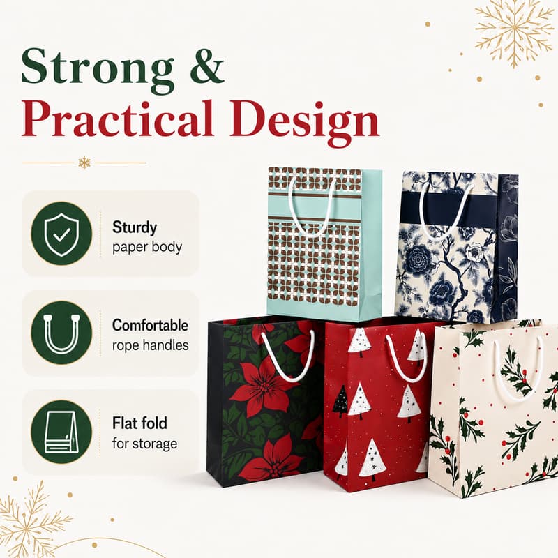 Strong and Practical Paper Bag Design