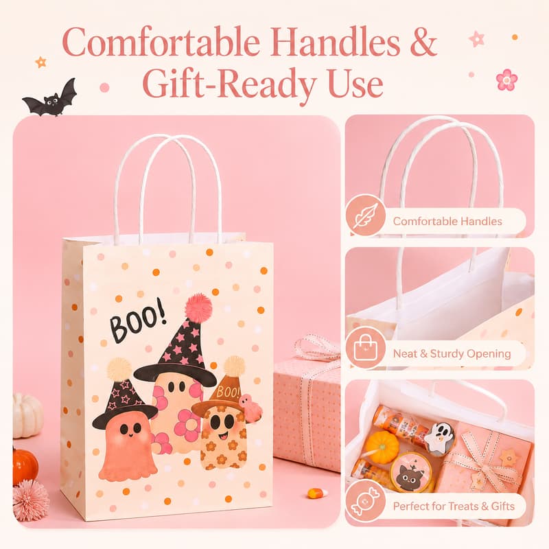 Comfortable Handles and Gift-Ready Use
