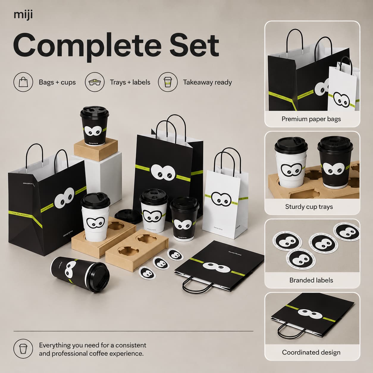 Complete Coffee Packaging Set