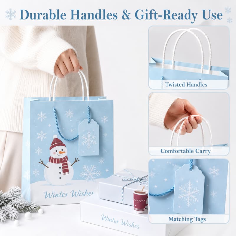 Durable Handles and Gift-Ready Use