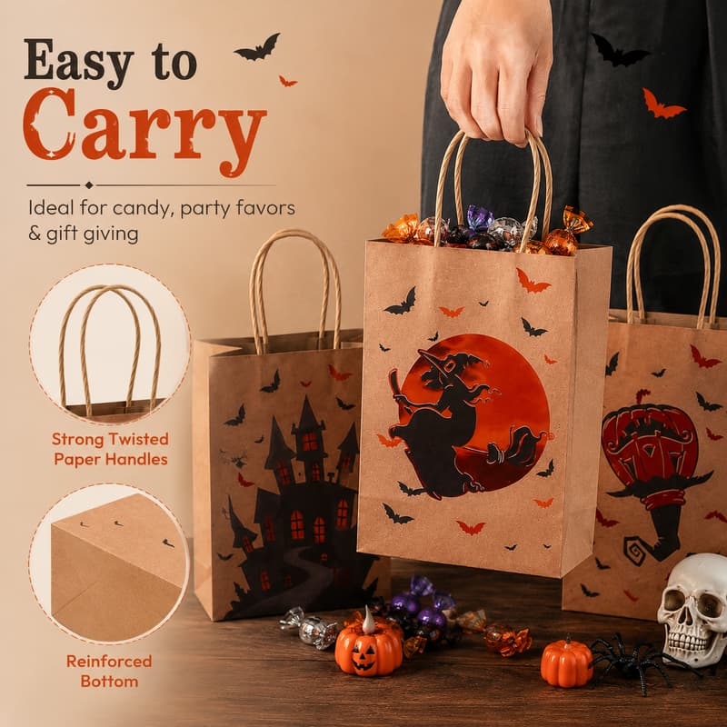 Twisted Handles and Easy Carrying