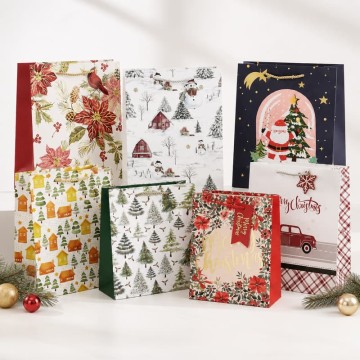Custom Holiday Paper Gift Bags | Christmas & Seasonal Packaging