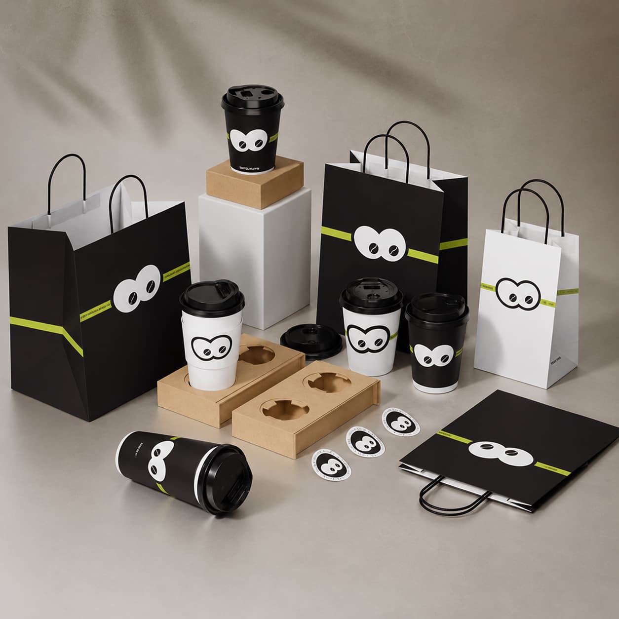 Custom Coffee Packaging Set