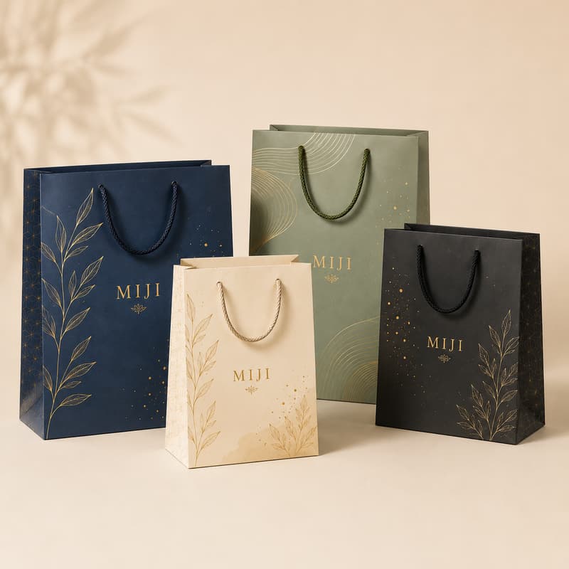 Luxury Paper Gift Bag Collection