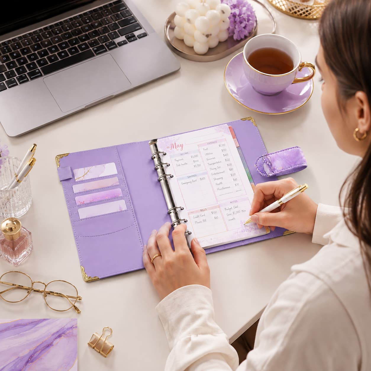 Marble A6 Planner Color Collection
