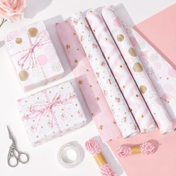 Custom Birthday Gift Wrapping Paper Collection