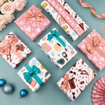 Custom Printed Gift Wrapping Paper Collection