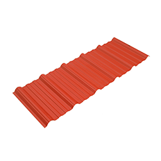 01 Trapezförmiges Flachdachblech