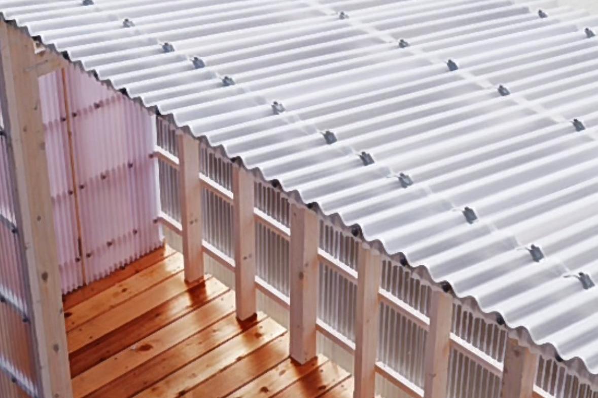 Corrugated Synthetic Resin Roof Ridge Cap