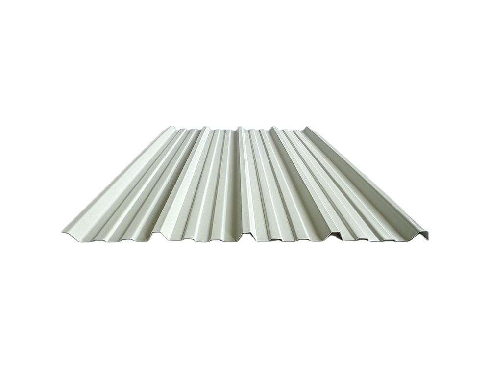Telha trapezoidal de resina ondulada de alta resistência
