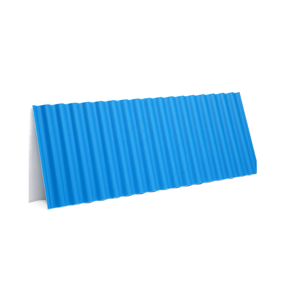 Telha de PVC ondulada