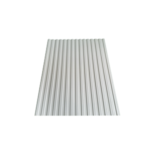 Painéis de teto em PVC.
