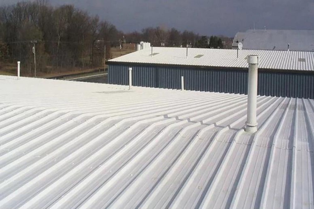 Telhado de PVC Tuff-Rib