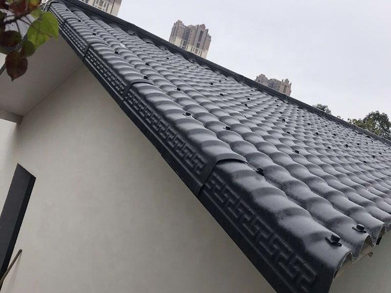 Plaque de toiture en résine synthétique : Tuile de toit de style chinois (4).jpg