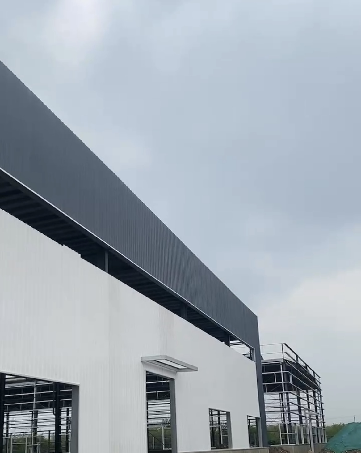 Plaques de toiture ondulées en PVC