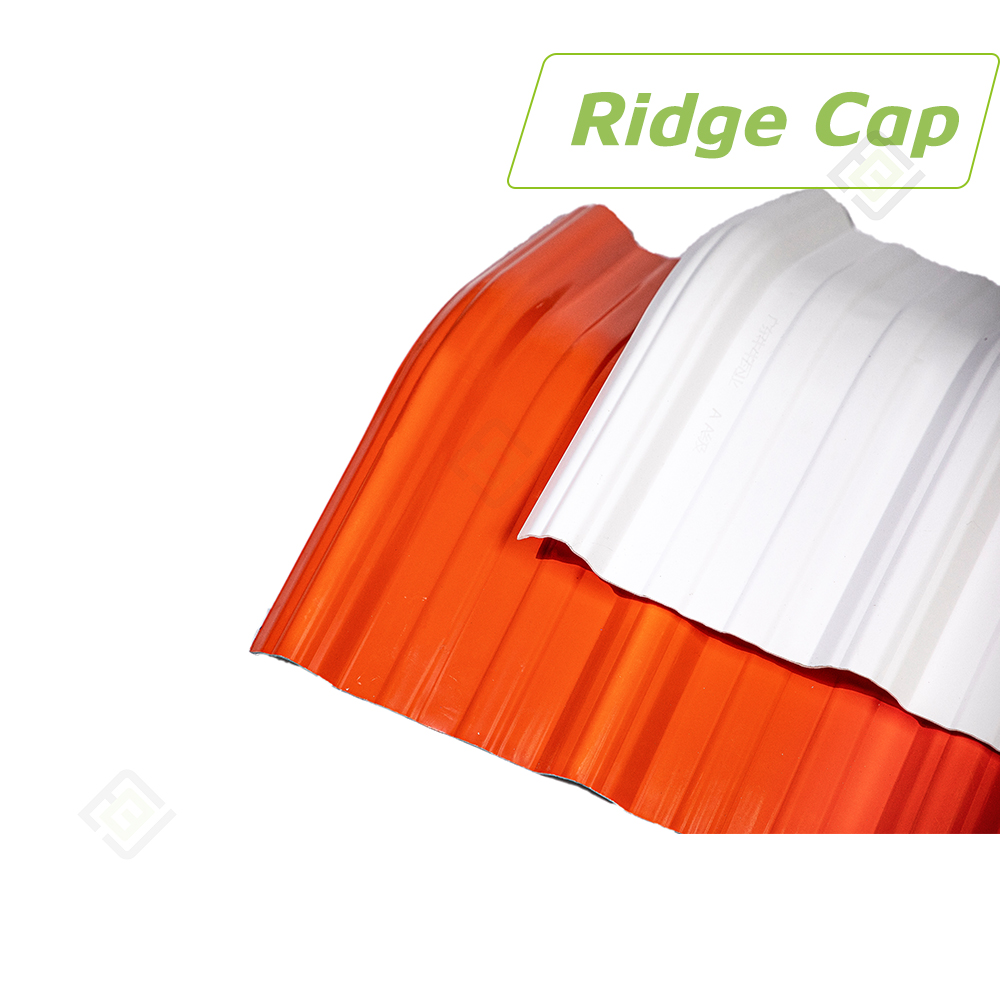 Firstkappe für UPVC Tuff-Rib Dachziegel