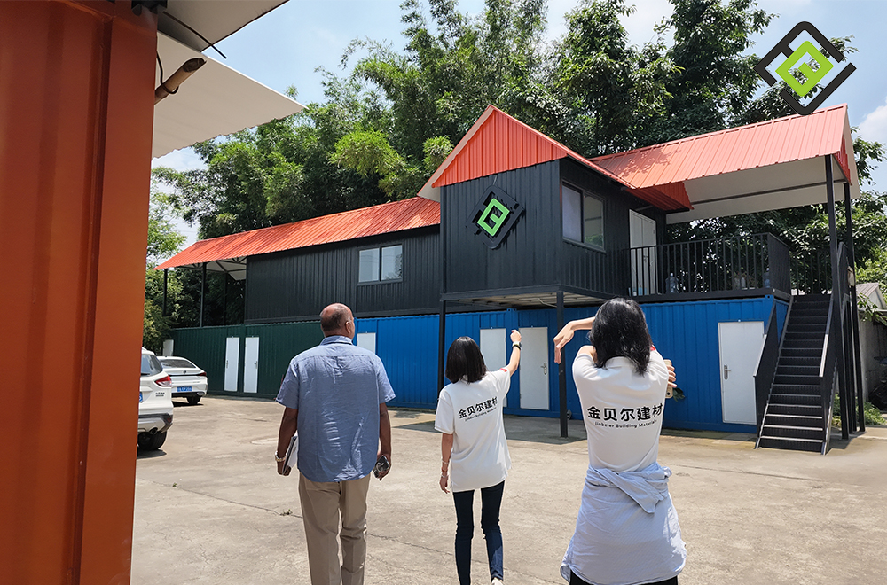 Indian Roofing Distributor Visits JBE Factory