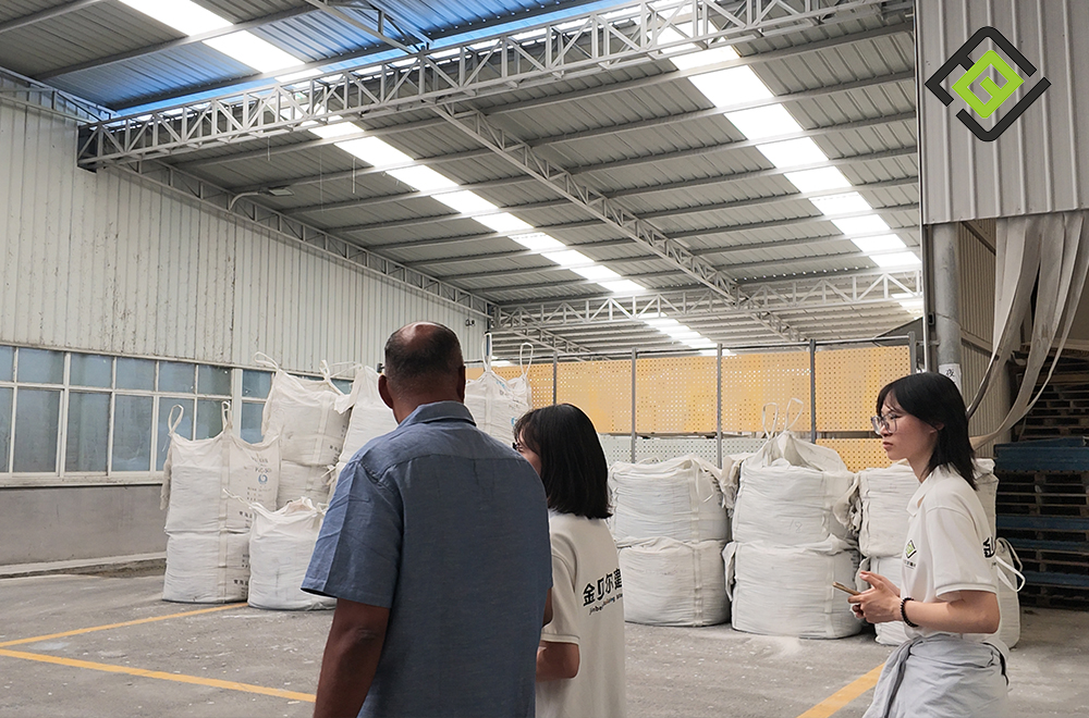 Indian Roofing Distributor Visits JBE Factory