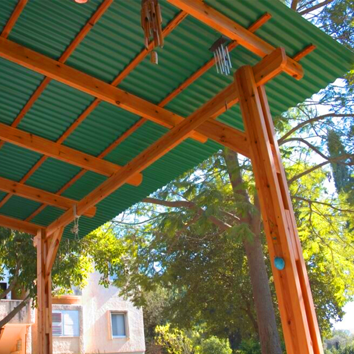 Corrugated PVC Resin Roof Panels