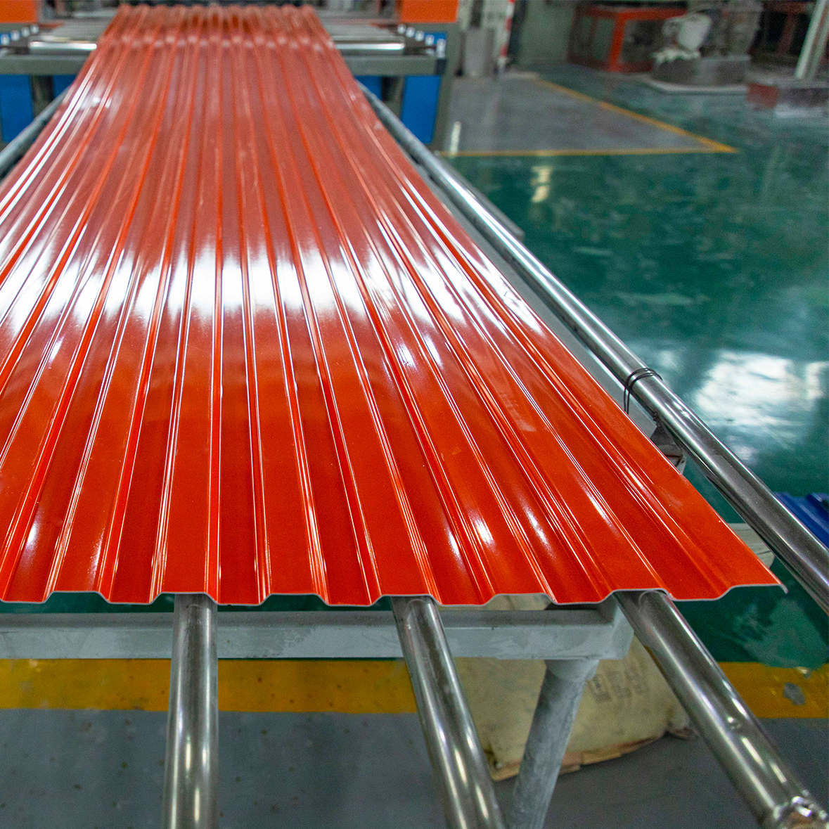 panneau nervuré de boîte en plastique