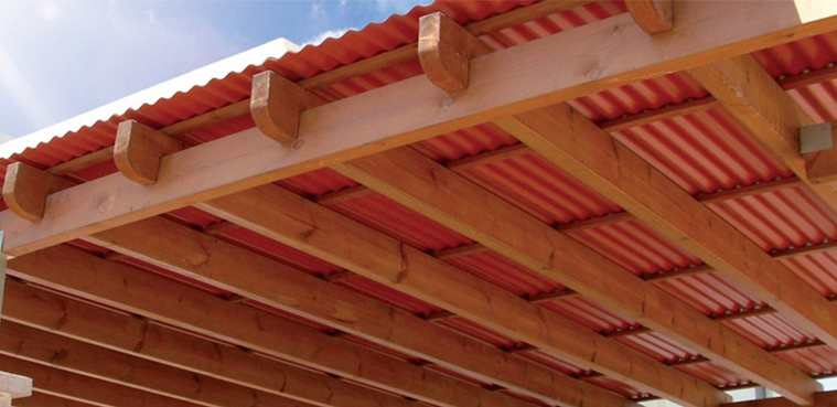 UPVC wave roofing