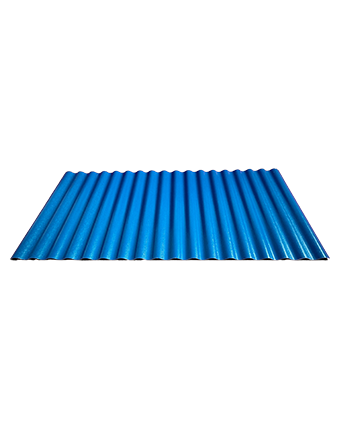 wave resin blue