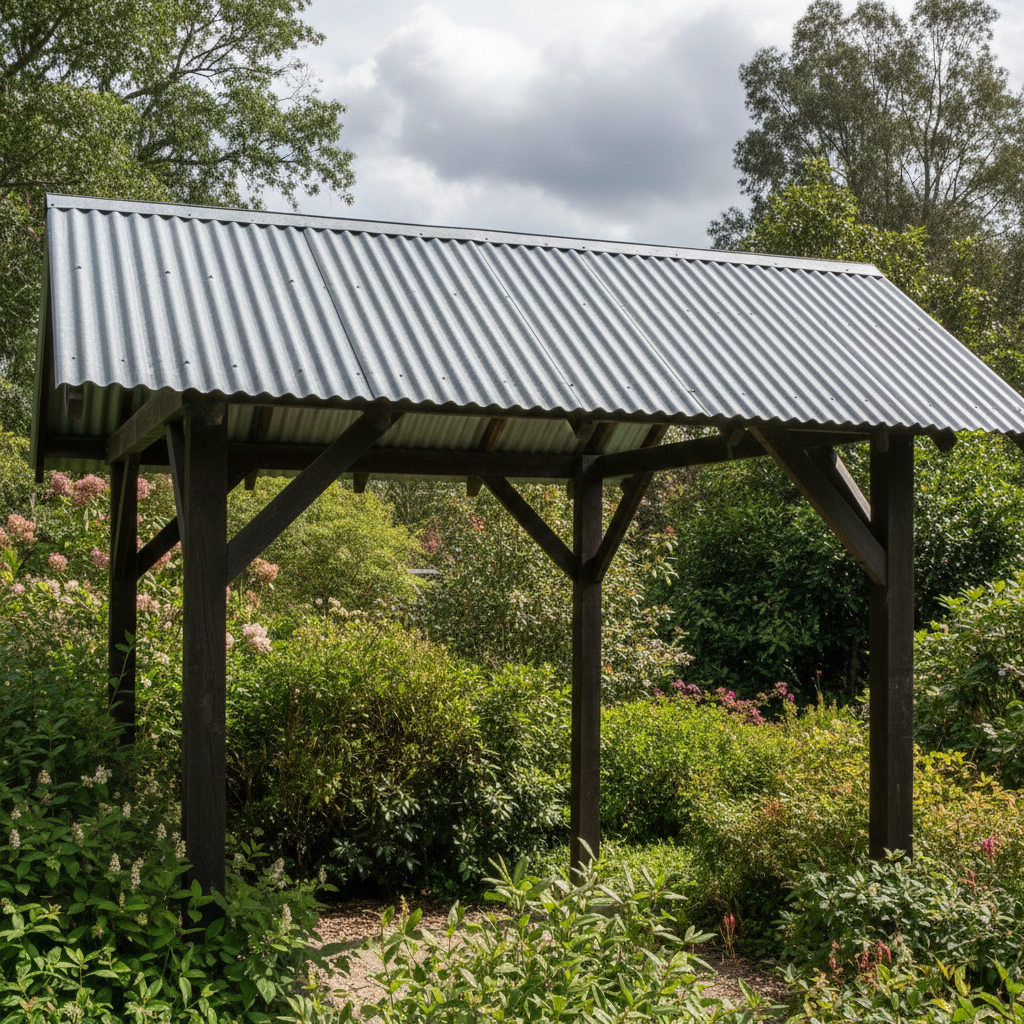 Small Wave Corrugated Roofing Sheets For Outdoor Pavilion Roofing