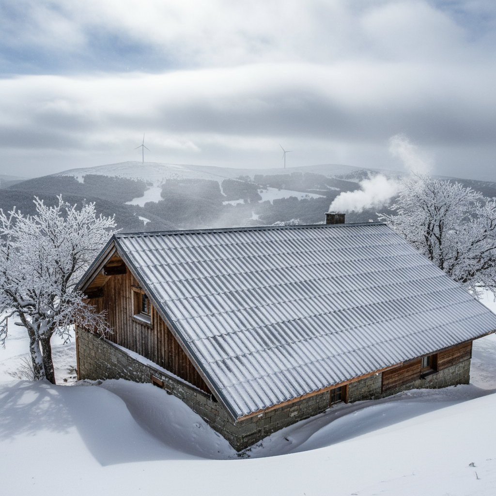 Corrugated Pvc Roofing Sheet For Weather-resistant Roofing In Cold And Windy Regions