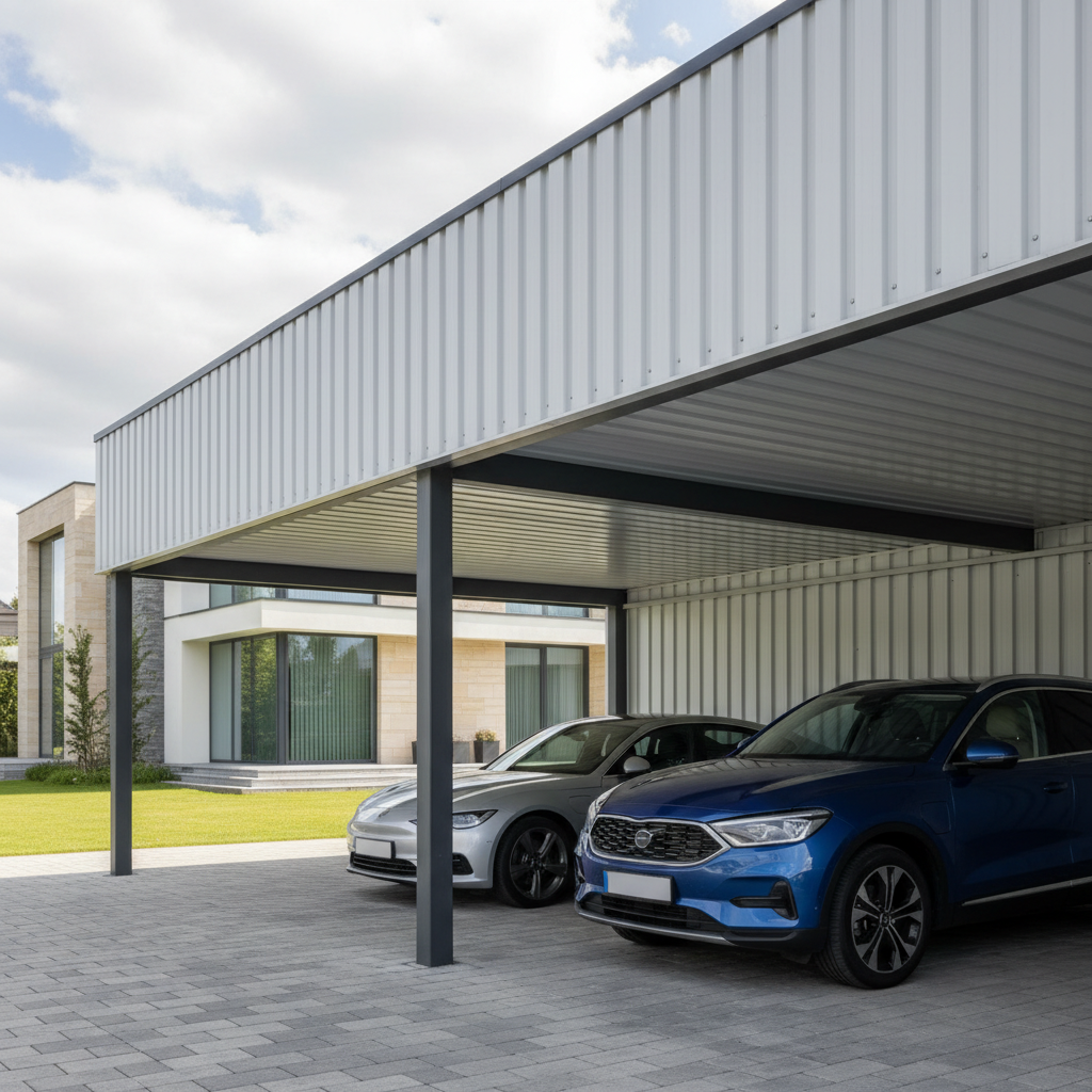 Pvc Wall Cladding System For Carport Roof Covering Systems