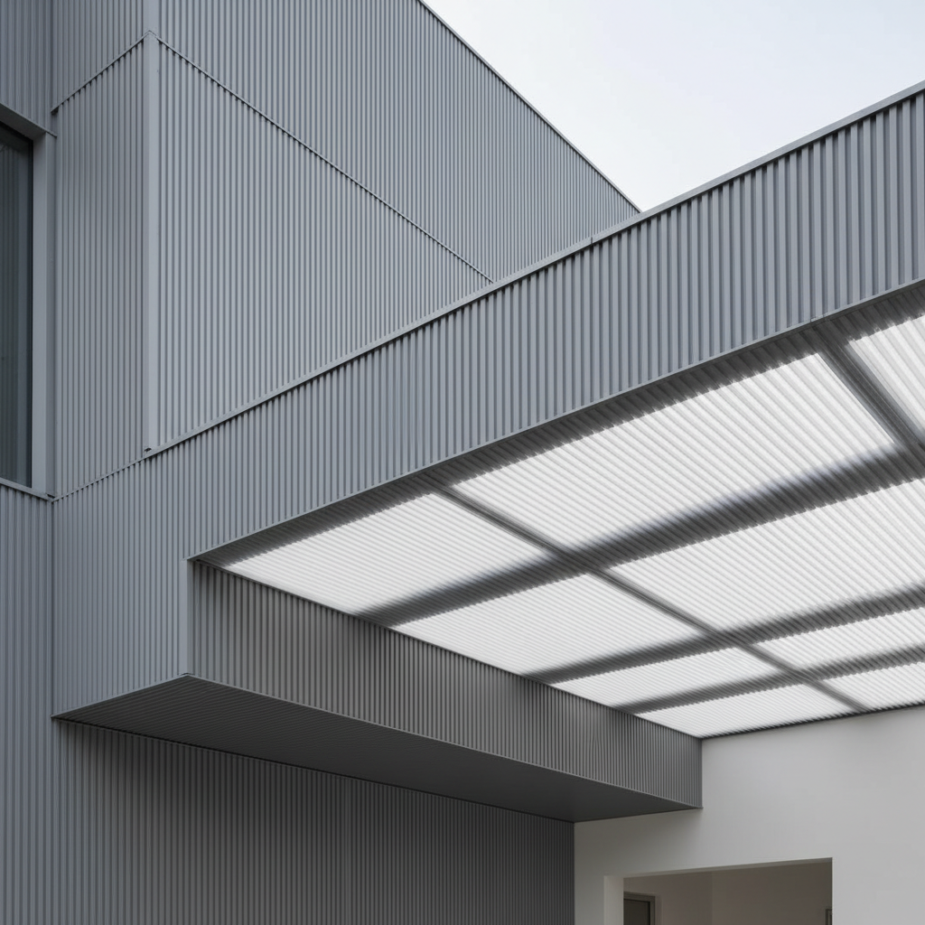 Pvc Corrugated Roof Sheet For Wall And Ceiling Cladding Applications
