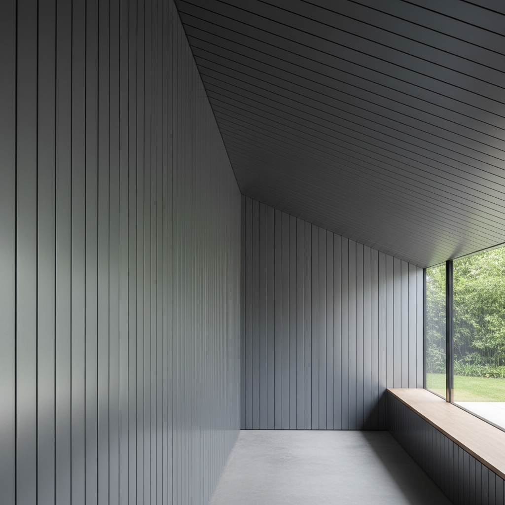 Trapezoidal Roof Sheet For Wall And Ceiling Cladding Applications