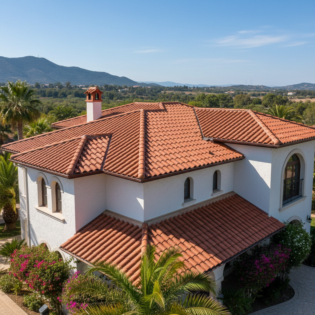 Pvc Wall Cladding System For Villa Roof Tile Projects