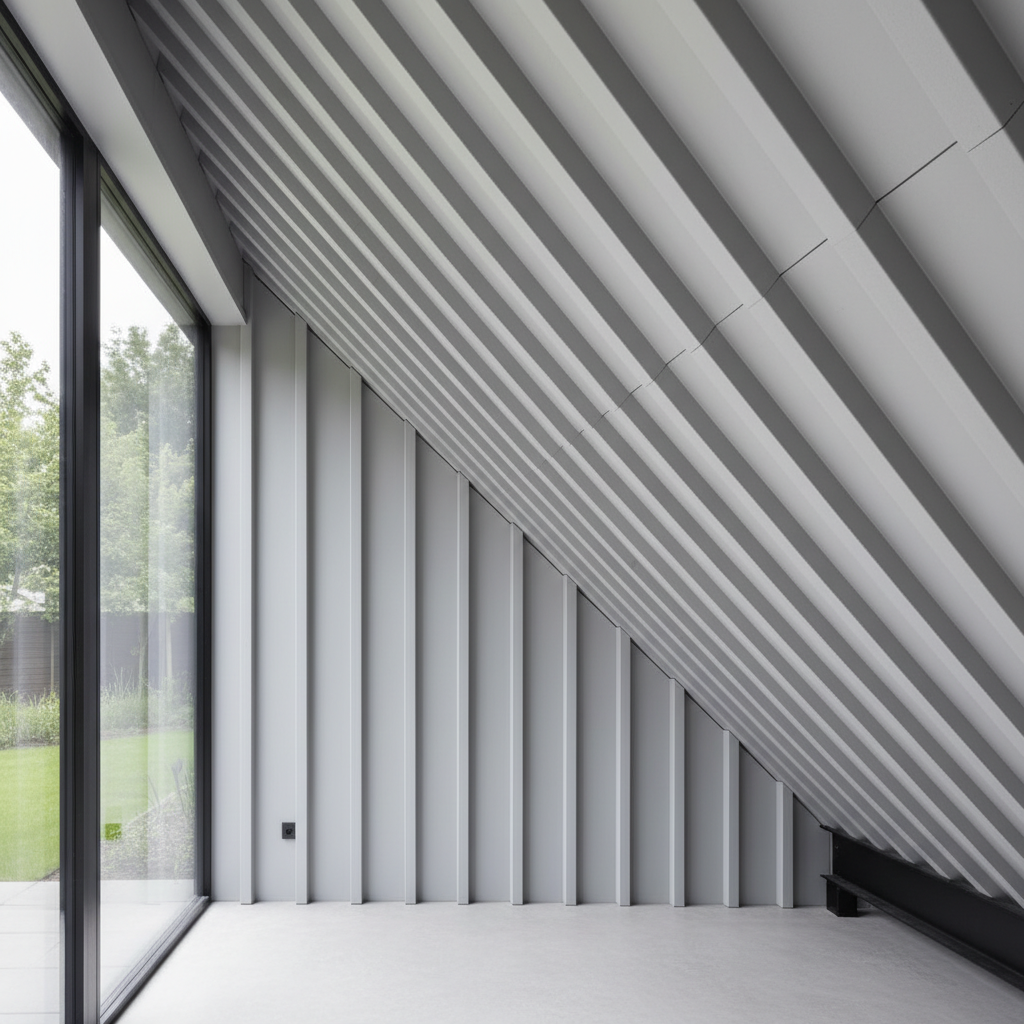 Trapezoidal Pvc Roof Sheets For Wall And Ceiling Cladding Applications