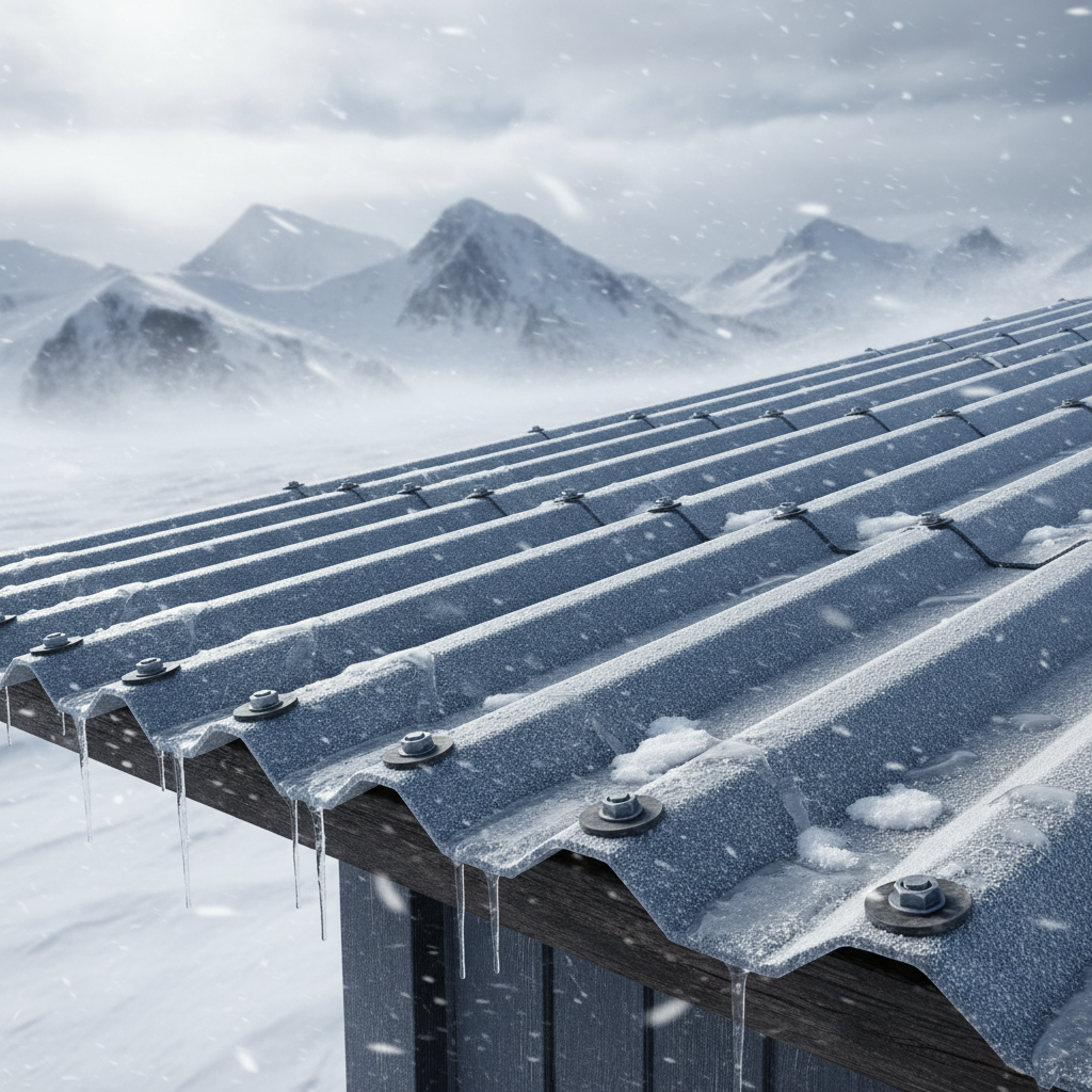 Corrugated Roofing Sheet For Weather-resistant Roofing In Cold And Windy Regions