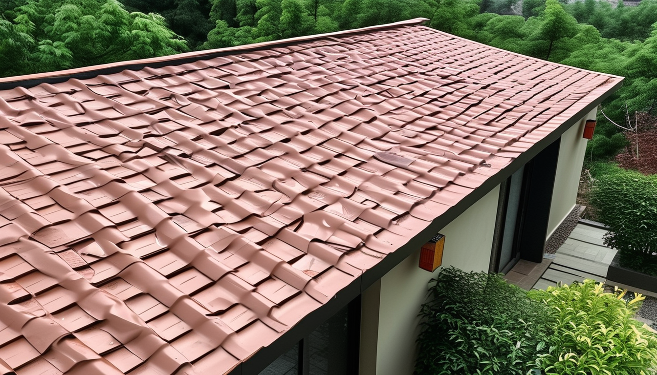 Asa Pvc Roof Tiles For Villa Roof Tile Projects
