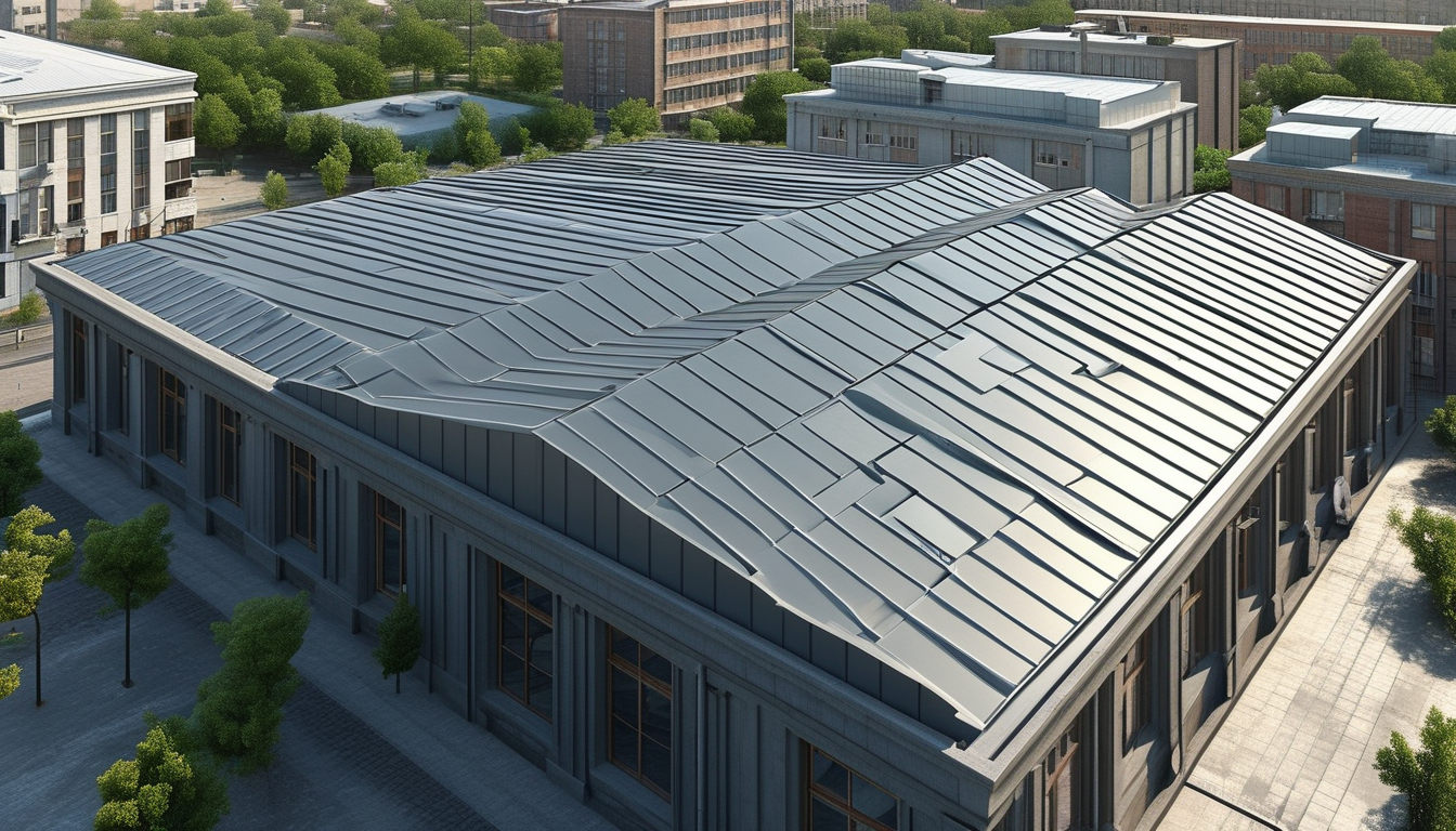 Trapezoidal Pvc Roof Sheets For Industrial Roofing And Cladding