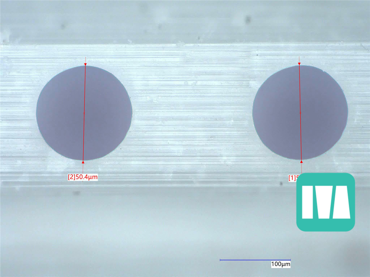 Keramikbohren mit FS-Laser