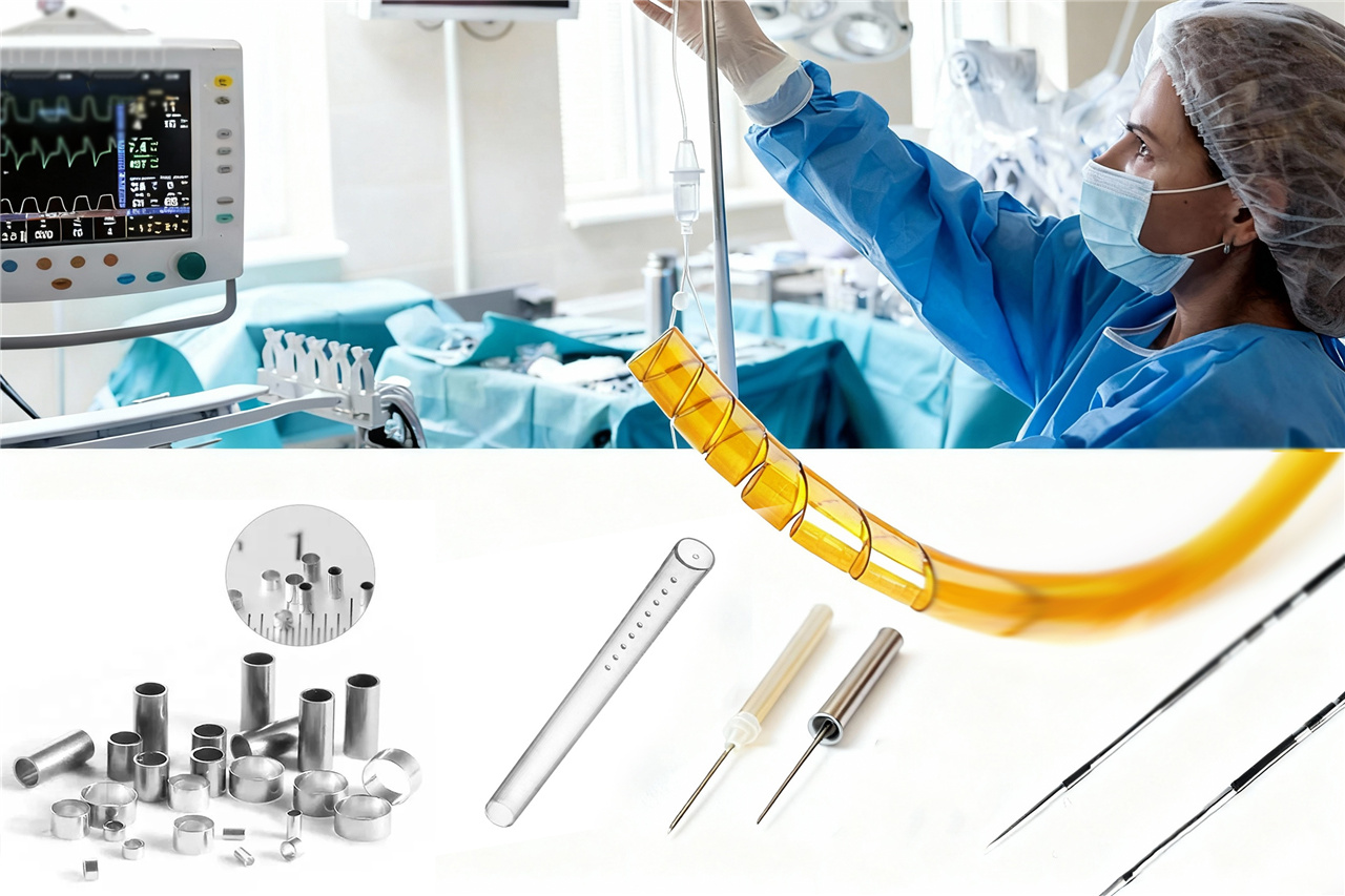 Micromecanizado de tubos láser femto en aplicaciones médicas