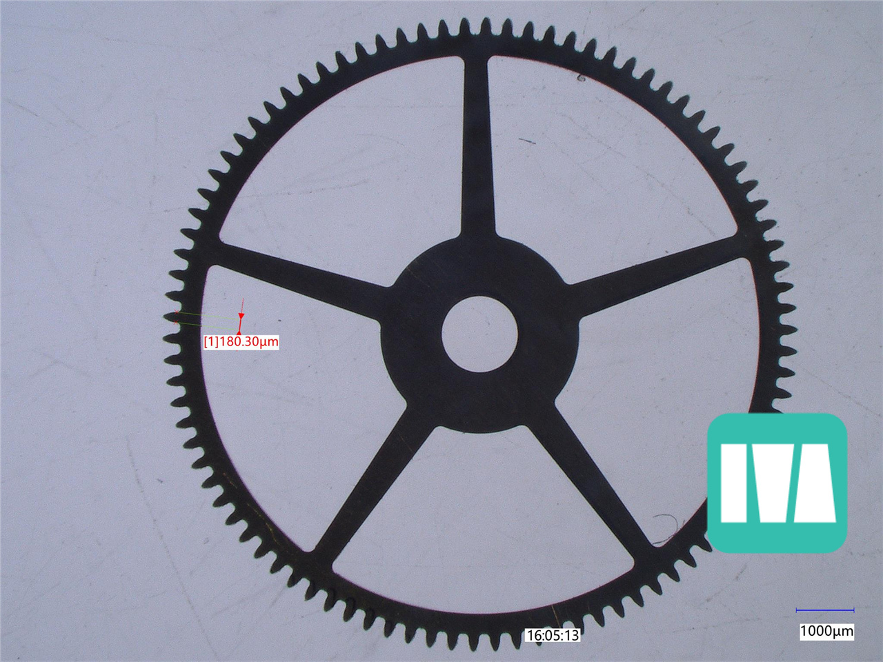 pemrosesan roda gigi jam tangan laser fs