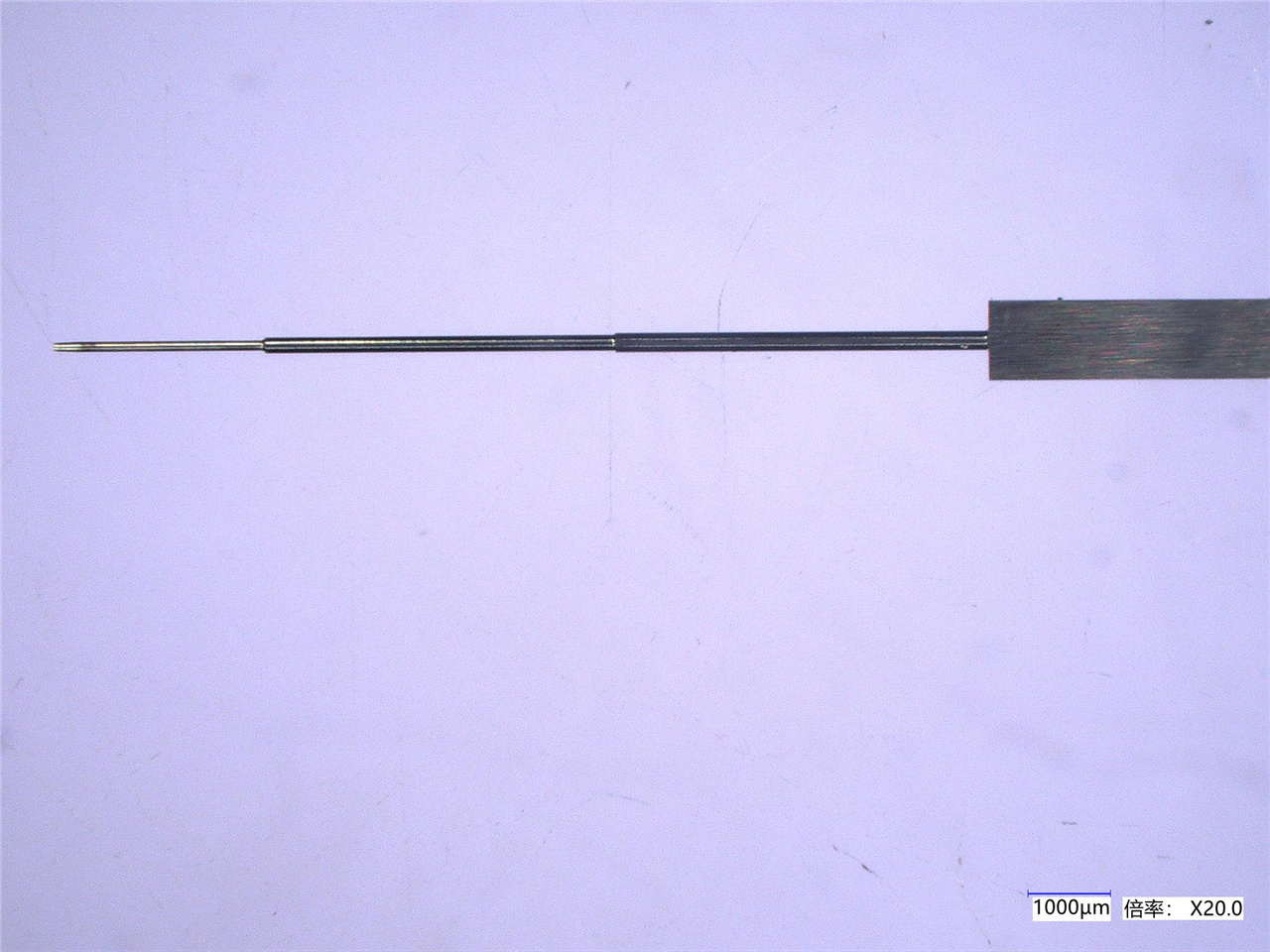 Corte de agujas micromecánicos