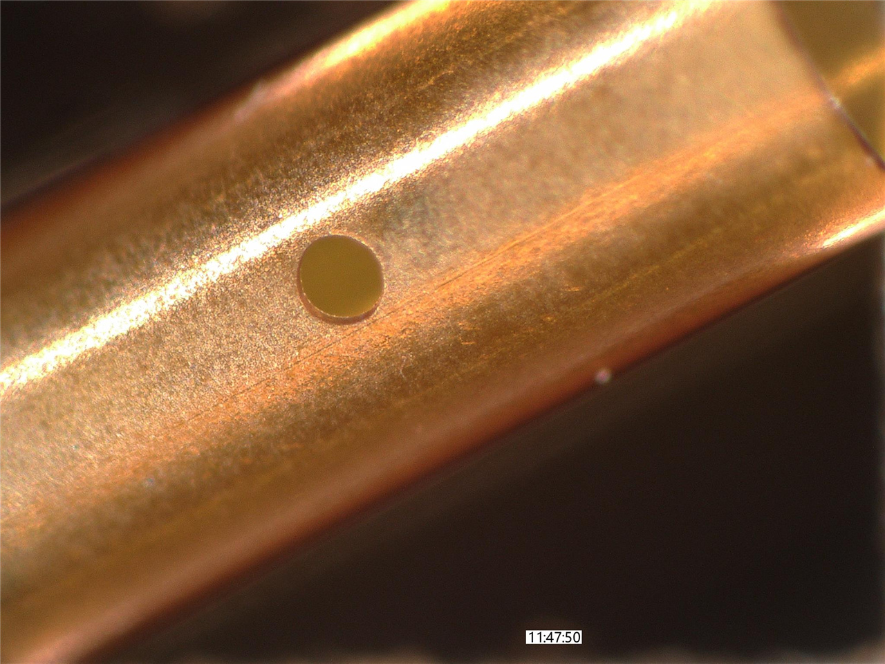 Tubo de poliimida con perforación de orificio de 0,2 mm