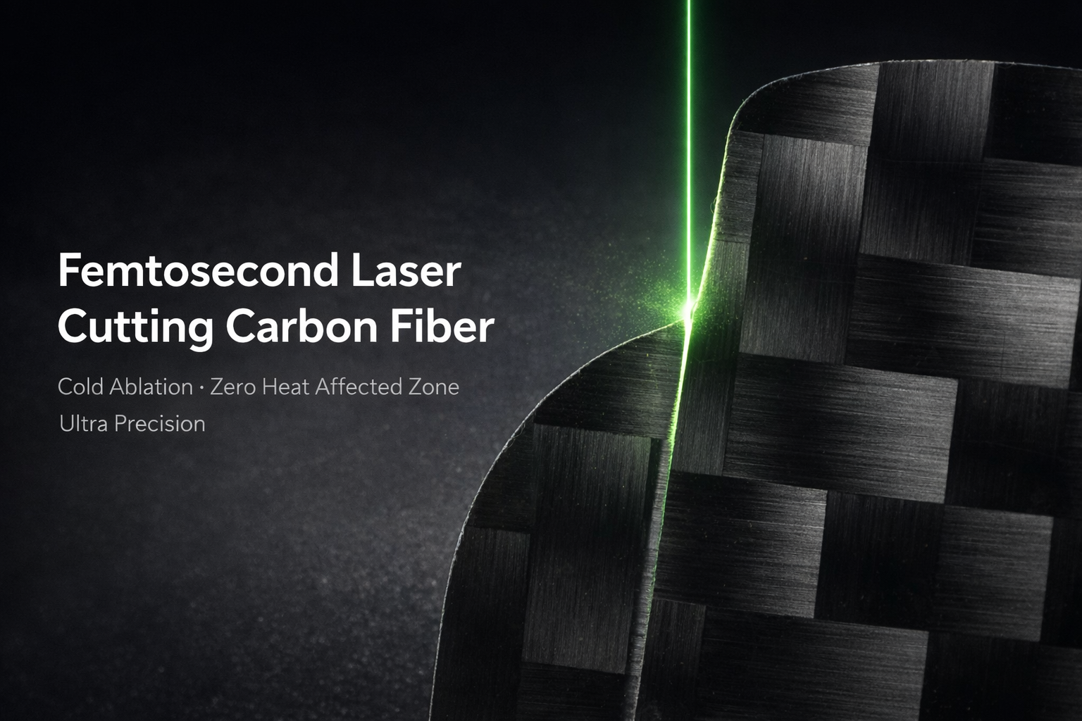 Femtosecond Laser Cutting for Resin and Carbon Fiber