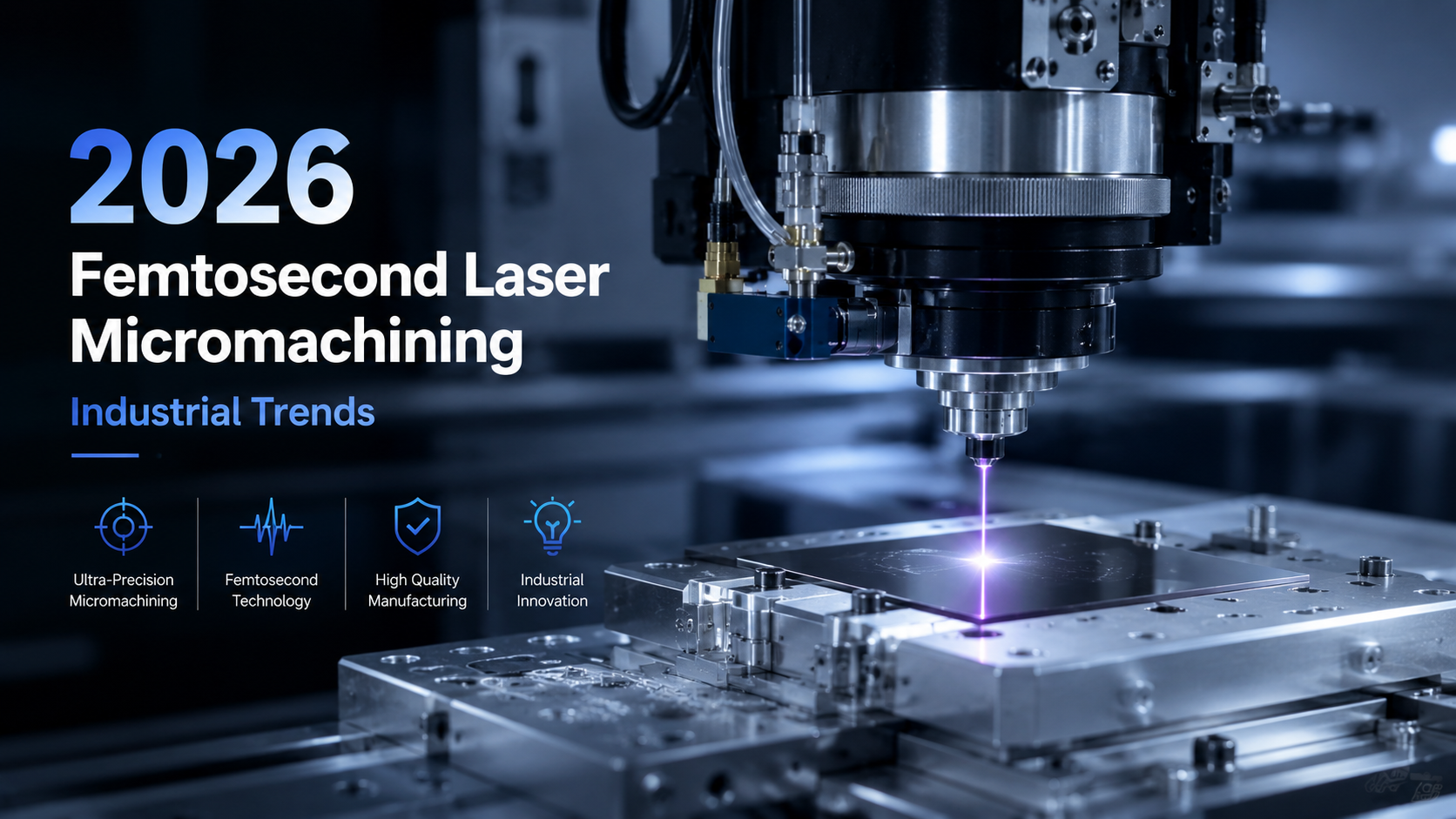 Micromecanizado láser de femtosegundos: tendencias y soluciones para 2026.