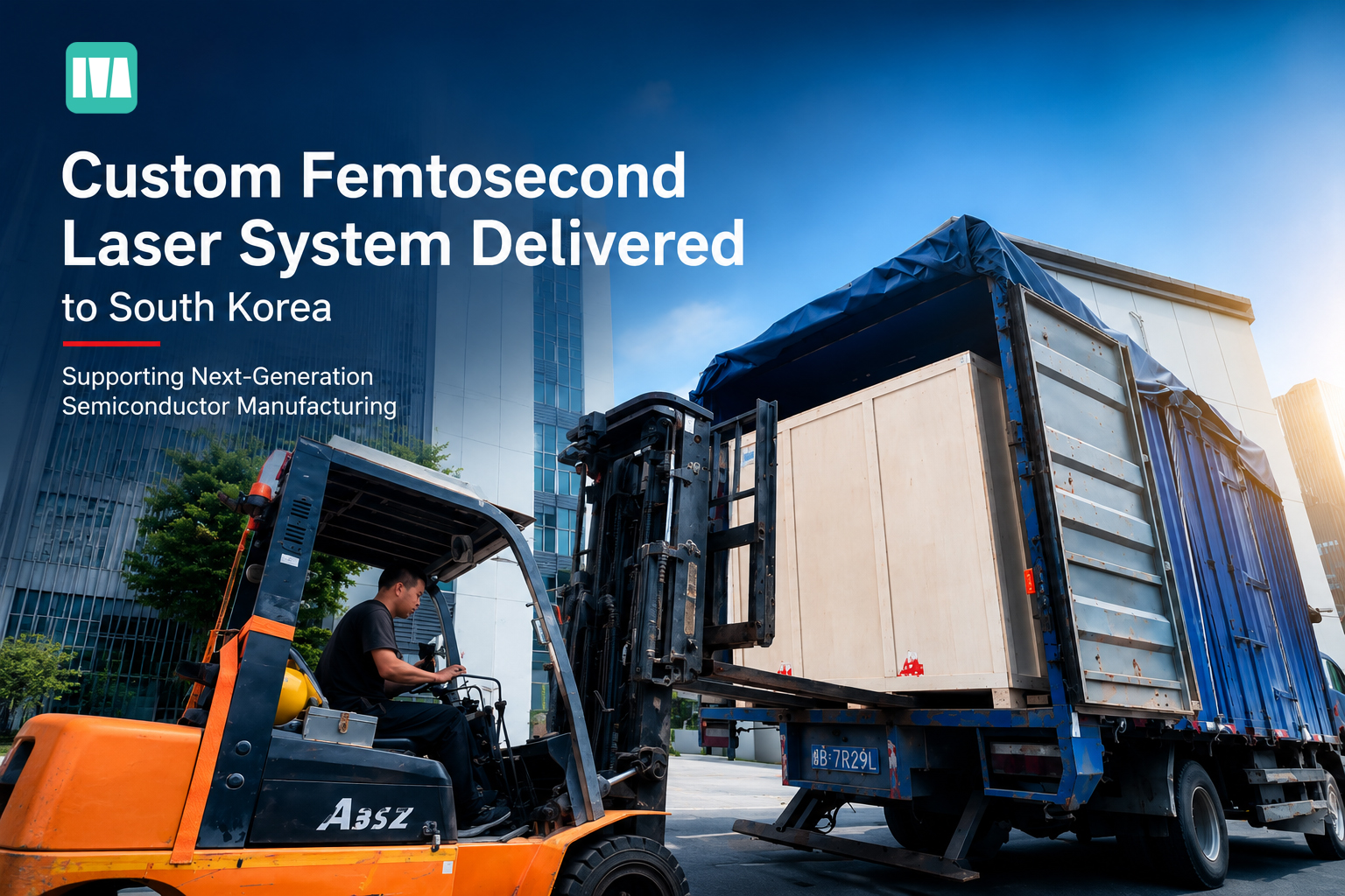 MONO Delivers Custom Femtosecond Laser System to South Korea