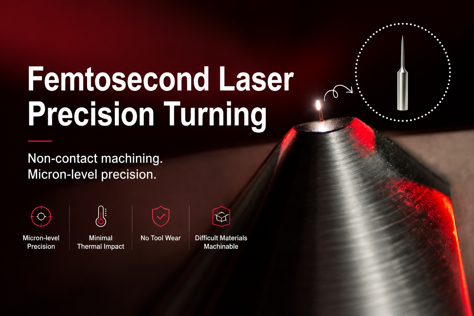 Femtosecond Laser Precision Turning: A Practical Guide