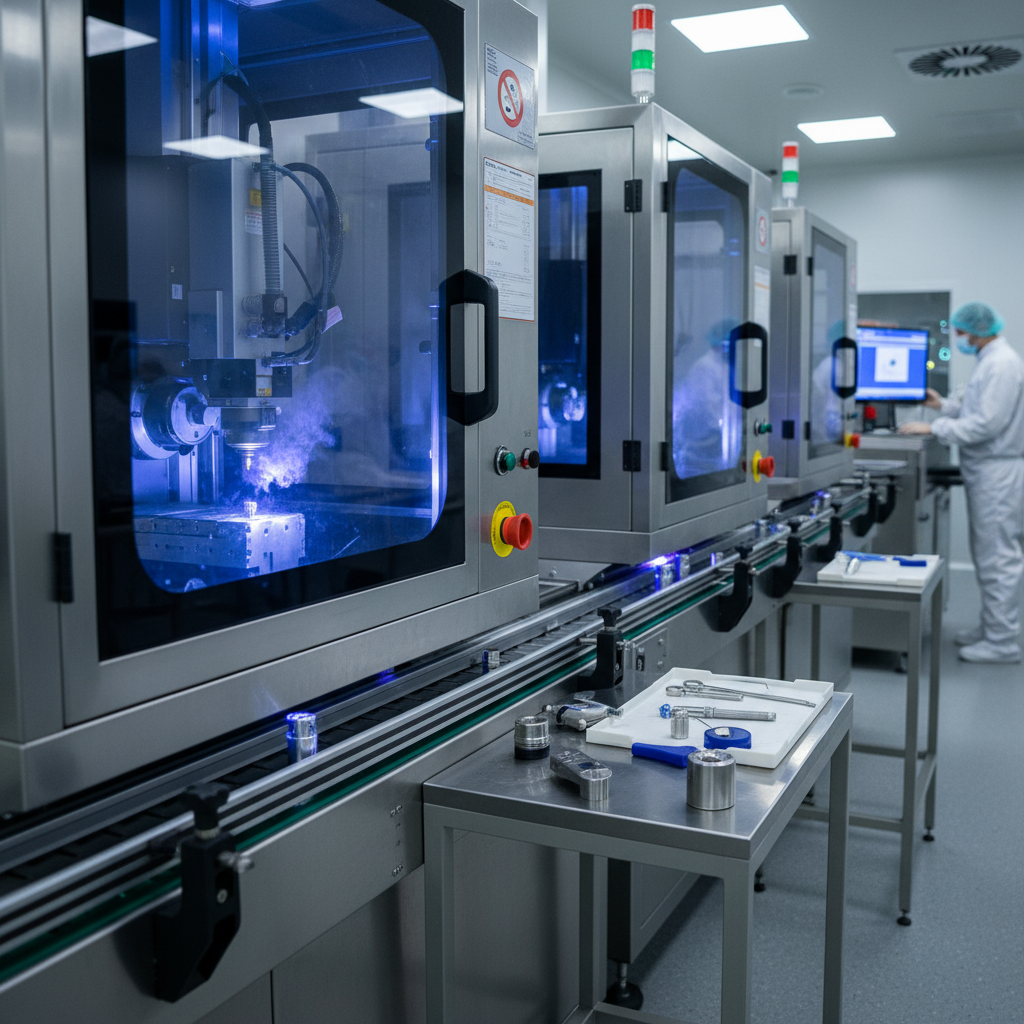 Mašinų graviravimas medicinos prietaisų gamybai