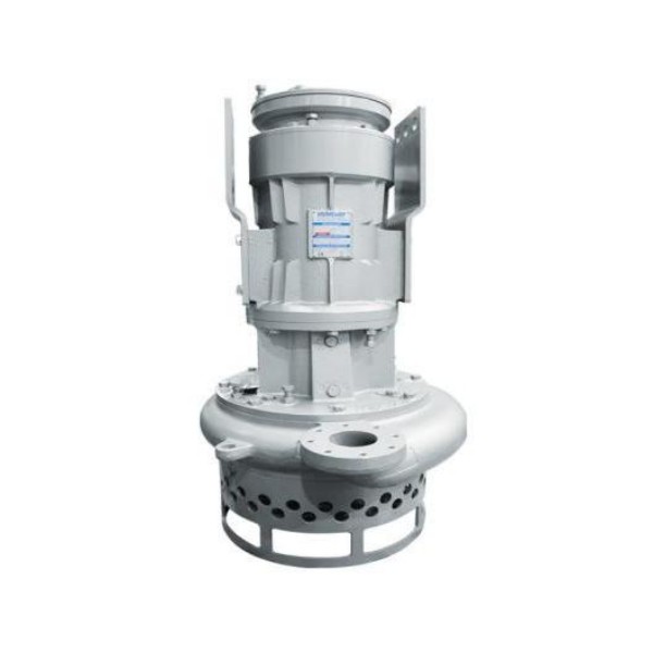Hydraulic submersible slurry pump