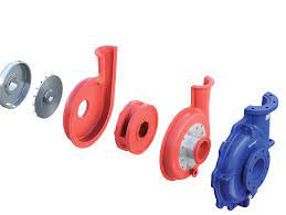 LM Wear-Resistant -Red Rubber Pump Parts